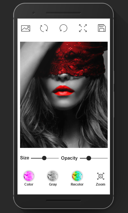 Color Splash Photo Editor - Color Hover - Image Editor Android Application Source Code
