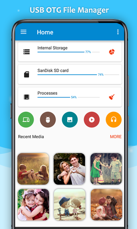 USB OTG File Manager Android Application Source Code