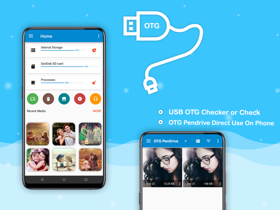 USB OTG File Manager Android Application Source Code