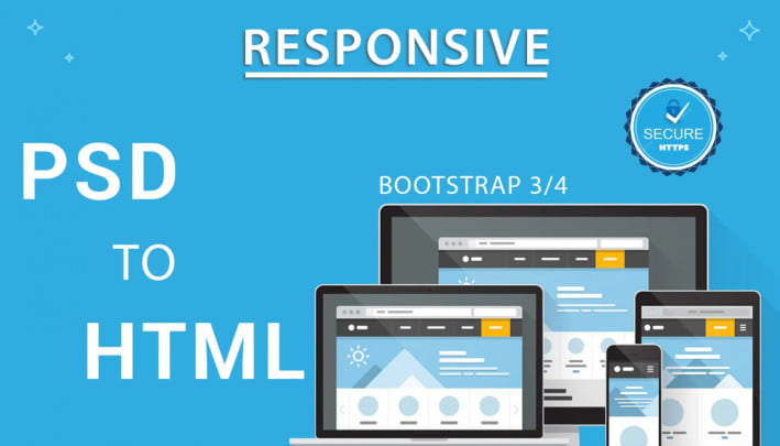 I Will Convert PSD to HTML Responsive