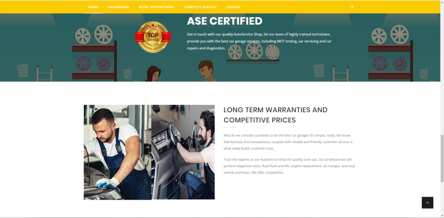 Auto Garage System With manage customers schedule, invoice, monthly expenses and reports.