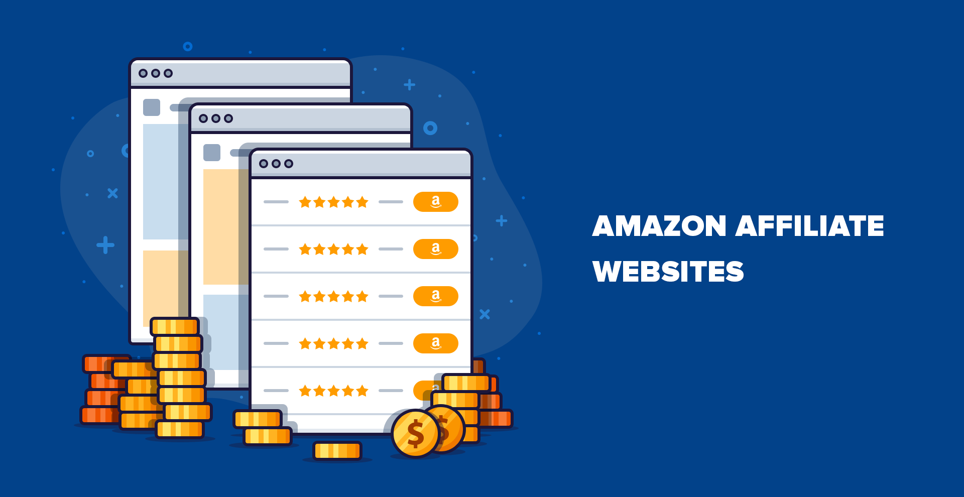 I will create amazon affiliate website without API key