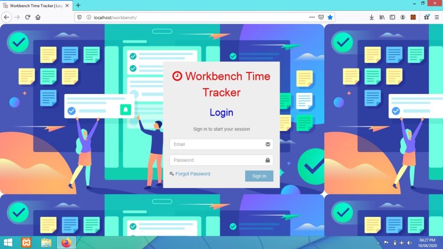 Workbench Project Time Tracker - PHP CodeIgniter