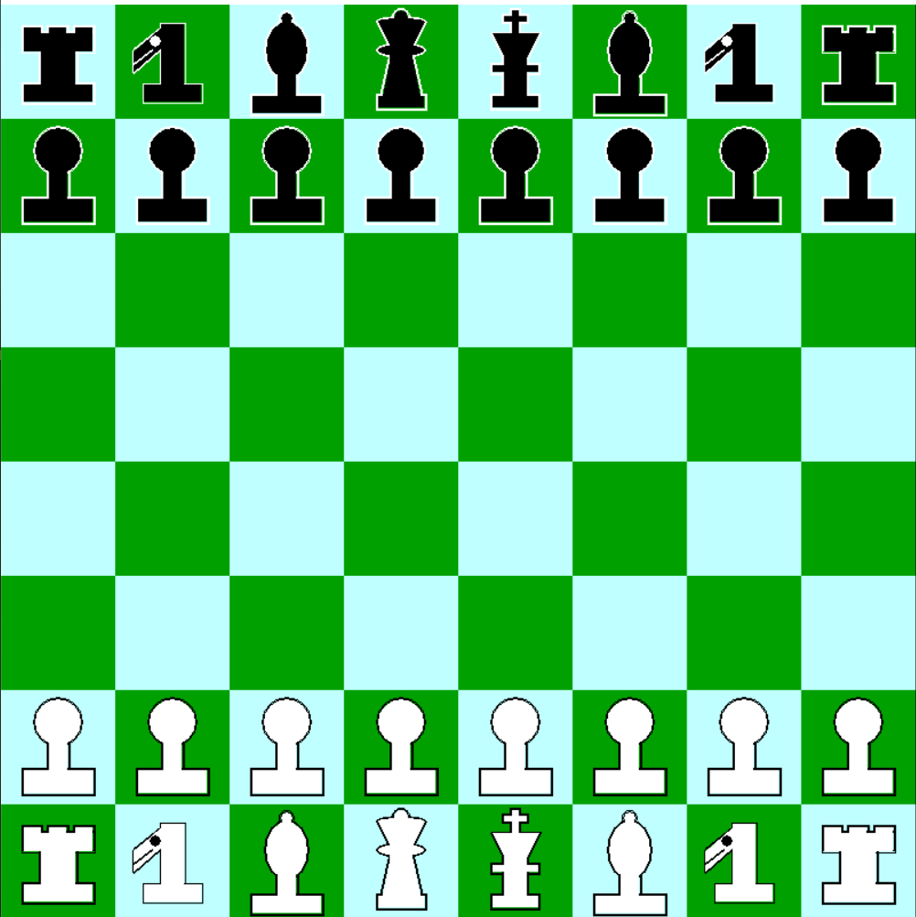 Graphic Chess Project with Artificial Intelligence using chess engine + source code