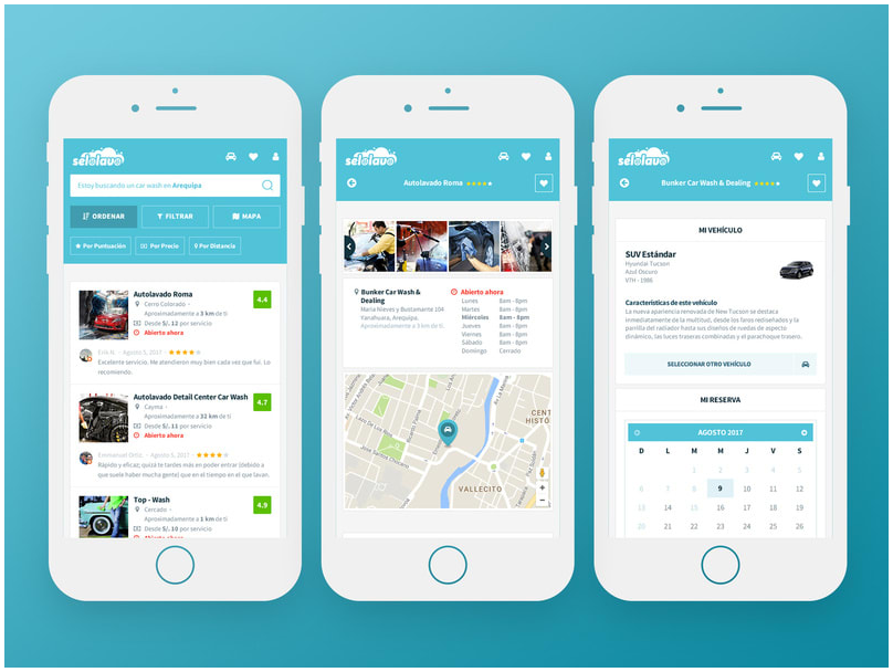 I will create mobile ui or website ui design