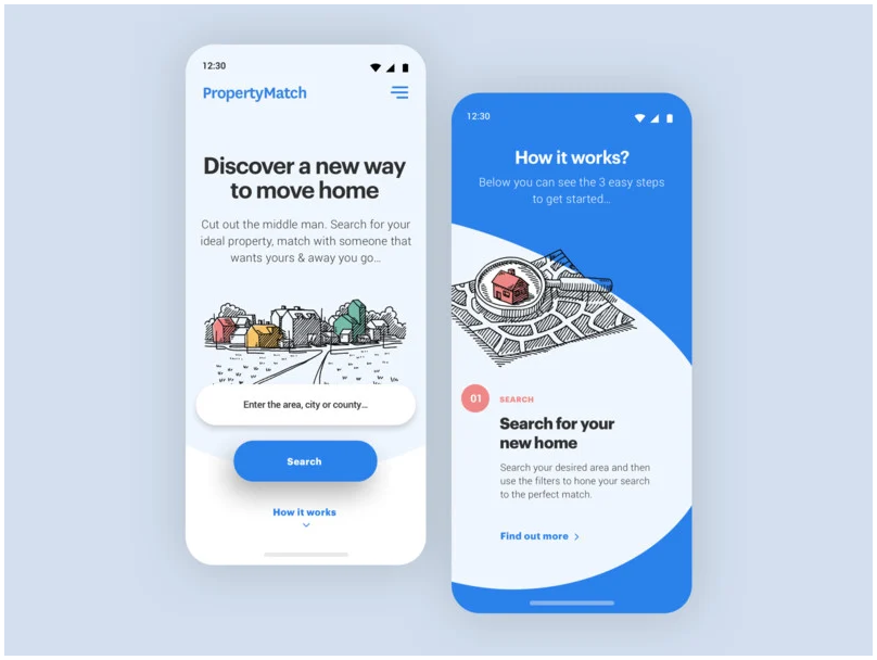 I will create mobile ui or website ui design