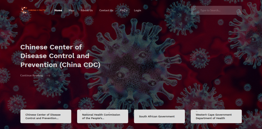 PHP7 Corona Virus Blog Script ( Corona V Facts )