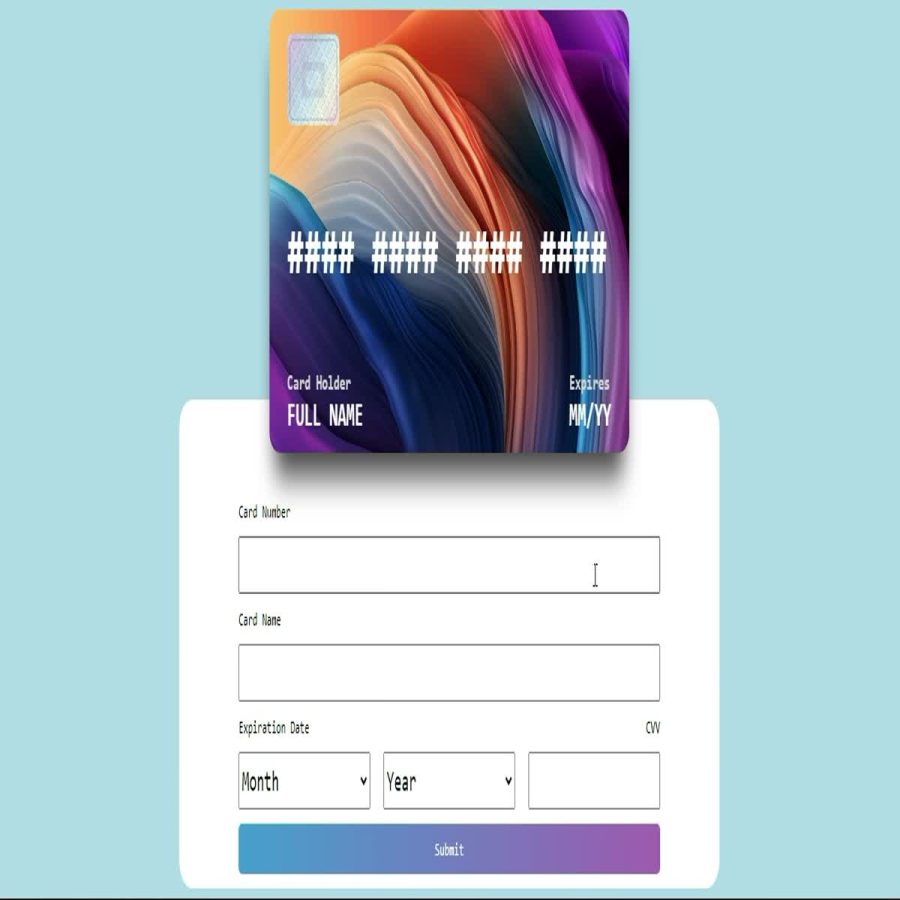 Credit Card Form - Pure Javascript