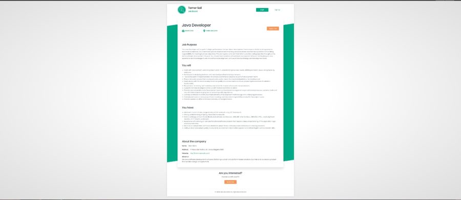 Bootstrap Job Board Template - HTML,CSS,jQuery,Bootstrap4