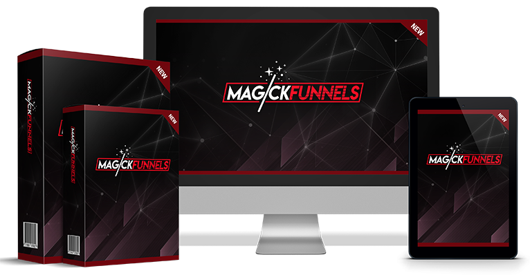 Magick Funnels is THE all-inclusive list-building, commission-generating app that makes it 3 step si