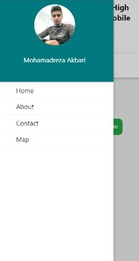 React Swipeable, Touchable Side-Menu
