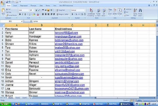 Virtual Assistant For Data Entry, data mining, data scraping and admin support