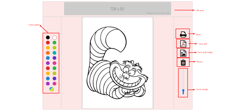 Coloring Book - Mobile compatible