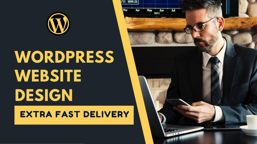 I will design professional and fully responsive wordpress website 