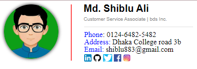 I will create a professional responsive clickable email signature