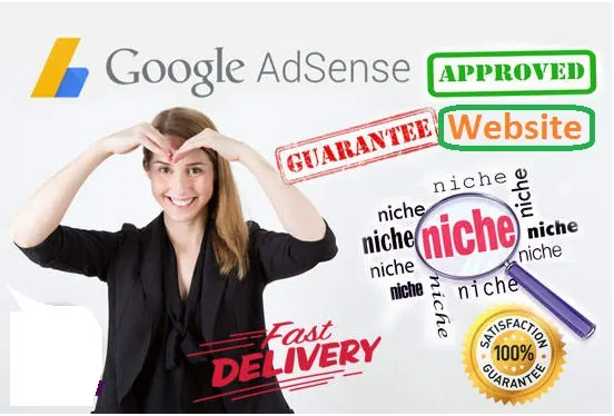 I will design complete website for google adsense approval