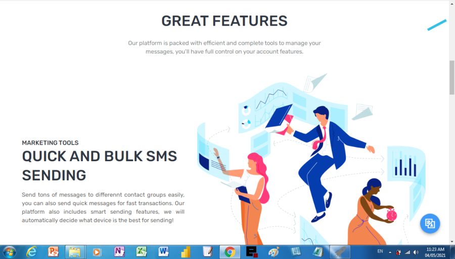 Auto Send Bulk SMS from your own mobile - SMS Marketing Tool