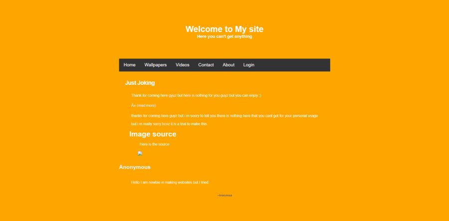 Simple Web Pages (FrontEnd and a little BackEnd) easy