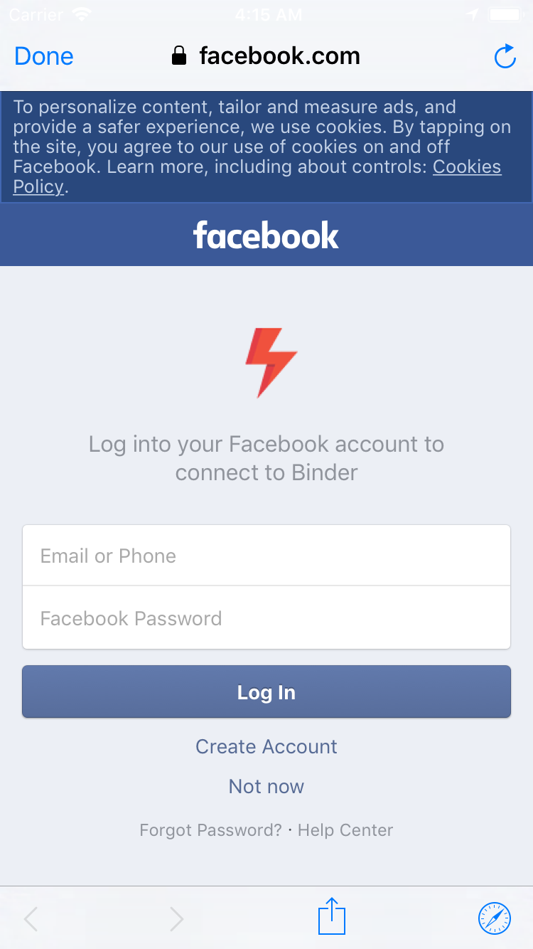 Binder - React Native Dating App Template