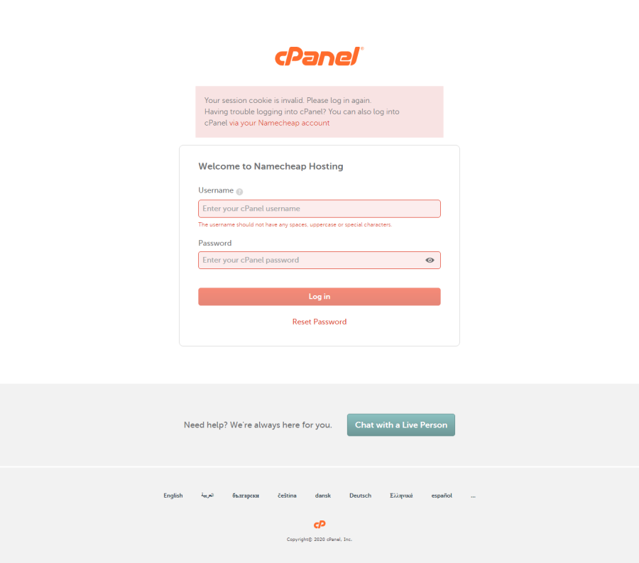 Install and setup cpanel on your vps or dedicated server