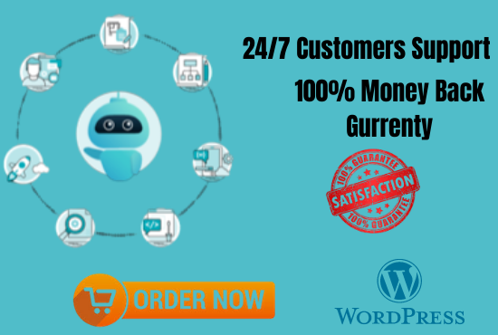 I will design a responsive WordPress website or blog