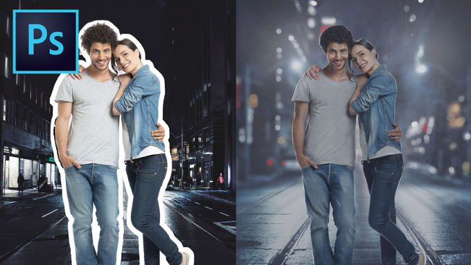 I will completely remove or change the background of the five images