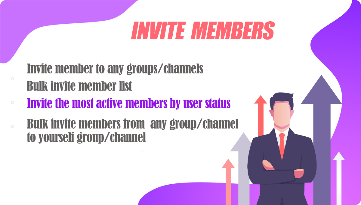 Telegram Marketing Tools-Scraper/Extract/Add/Search/User Adder
