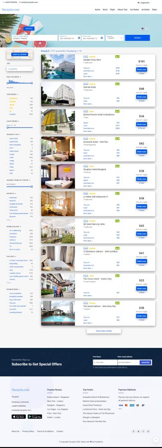 Automated Travel Affiliate Website with Travelpayouts API Integration. Enjoy Free Hosting Forever!