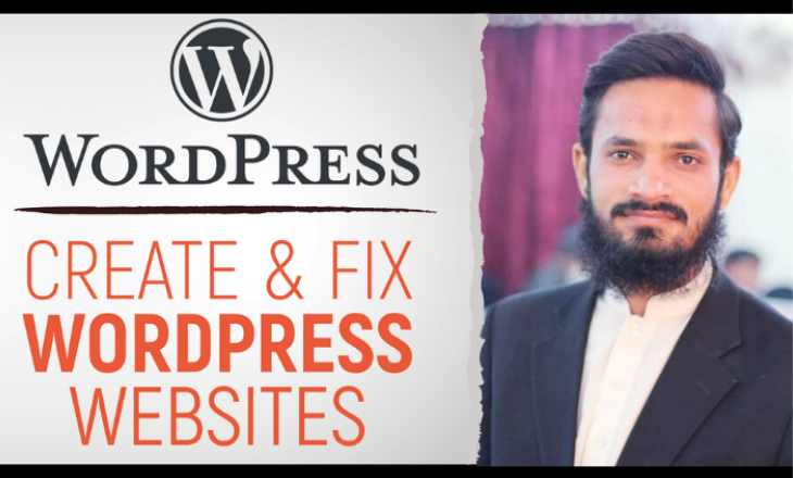 I will create Professional WordPress website and WordPress blog