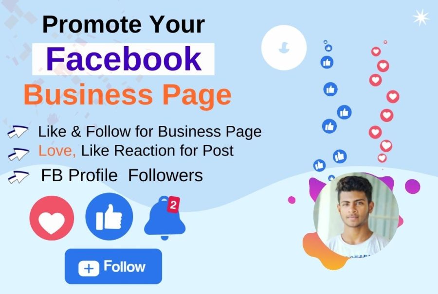 I Will Promote Your Facebook Business Page, Profile, Posts fast organically