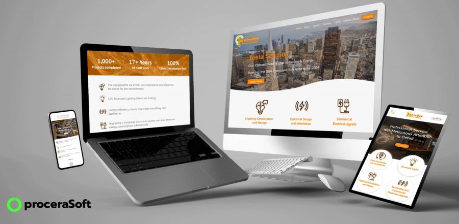 Custom websites tailed to reflect your vision