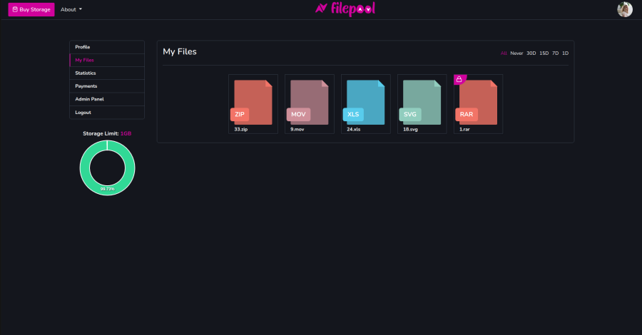 Filepool - SaaS File Storage Platform