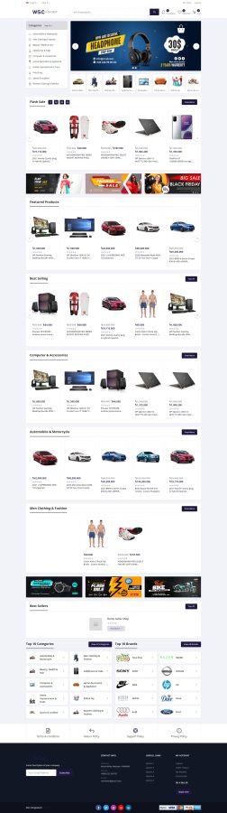 I will build laravel multivendor e-commerce website