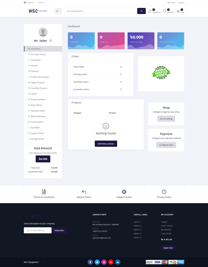 I will build laravel multivendor e-commerce website