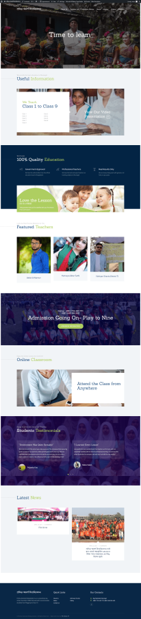 I will create a modern wordpress website design & customize
