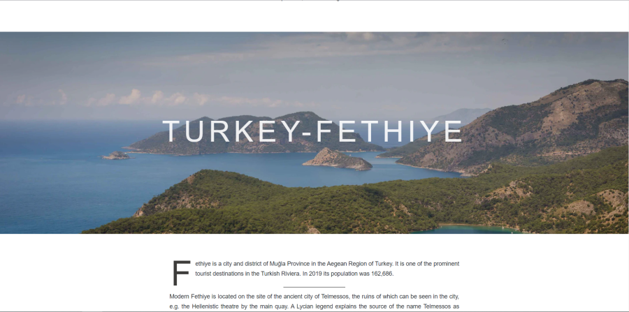 Travel company made with bootstrap, html, css and js
