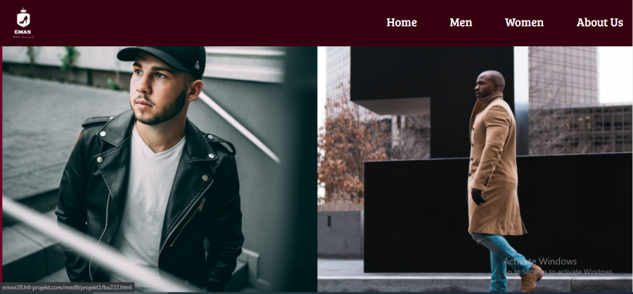 Clothes Website Template (HTML, CSS)