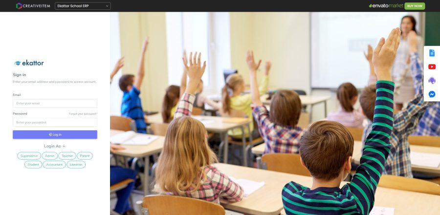 Ekattor School Management System