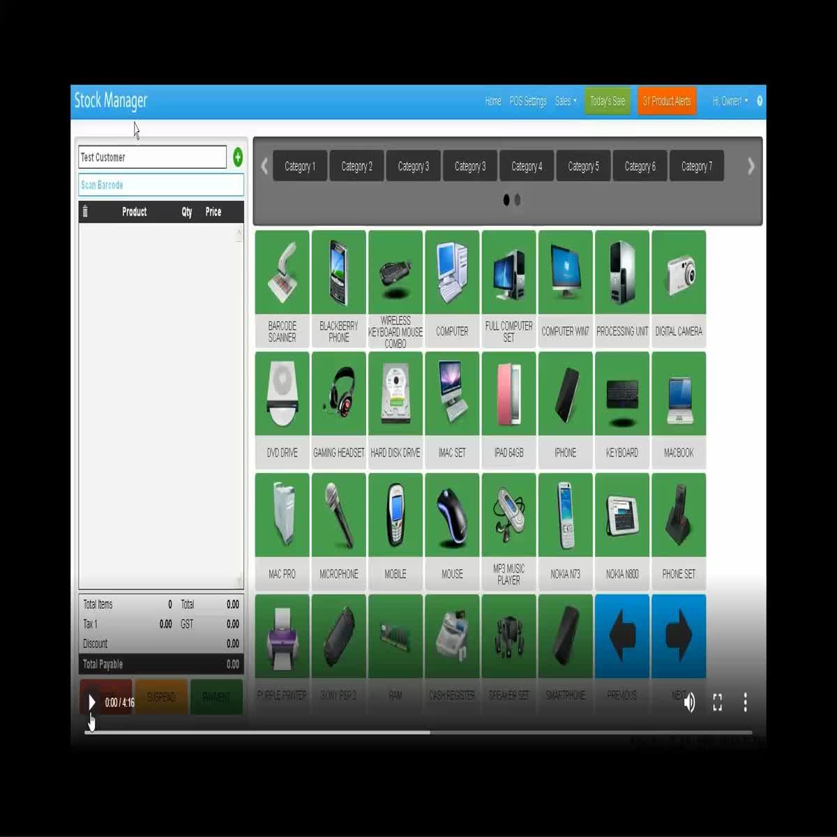 Stock Manager Advance with Point of Sale Module Lifetime license for Single Active