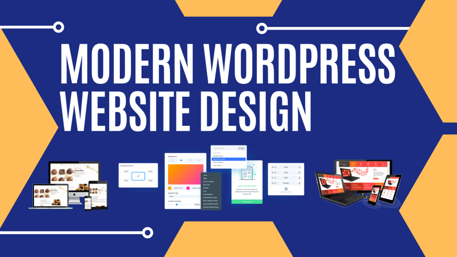 I will build modern wordpress website design clone,copy,duplicate or redesign wordpress