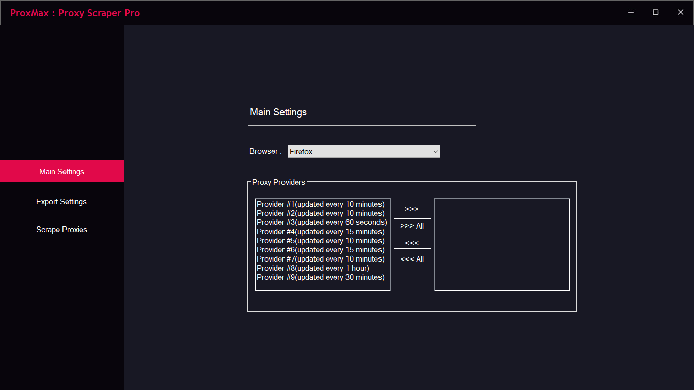 ProxMax : Proxy Scraper & Extractor