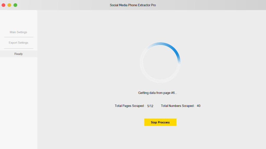 Social Media Phone Extractor Pro