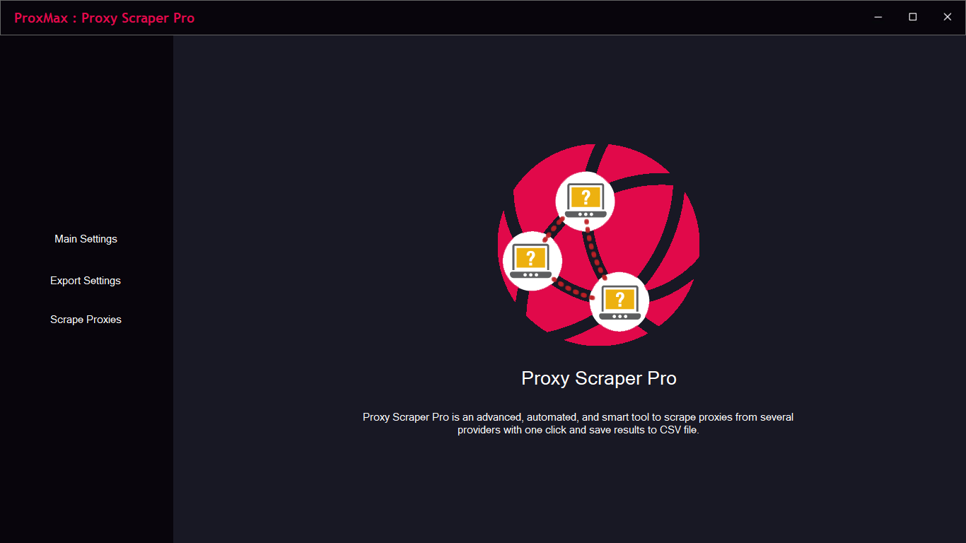 ProxMax : Proxy Scraper & Extractor