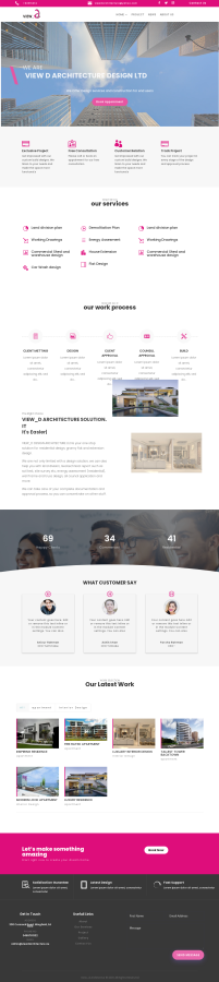 I will create professional landing page for your website