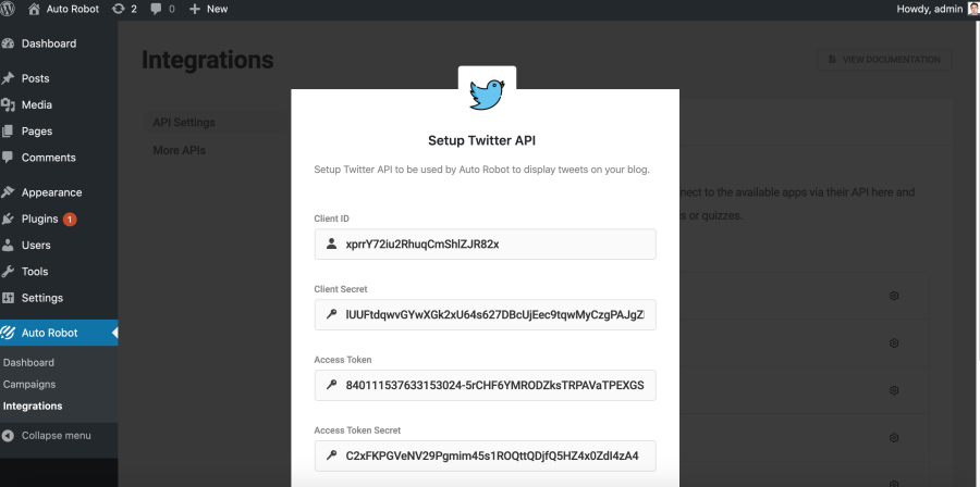 Auto Robot - WordPress Autoblogging Plugin