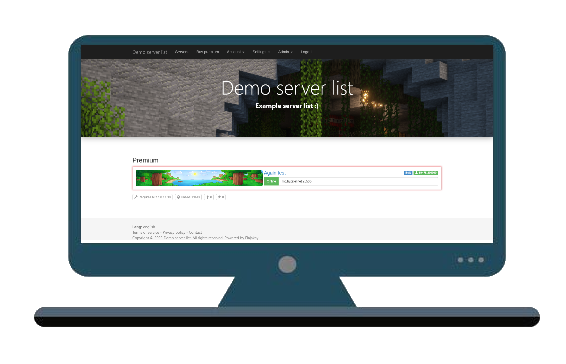 Minecraft Server List - PHP Script