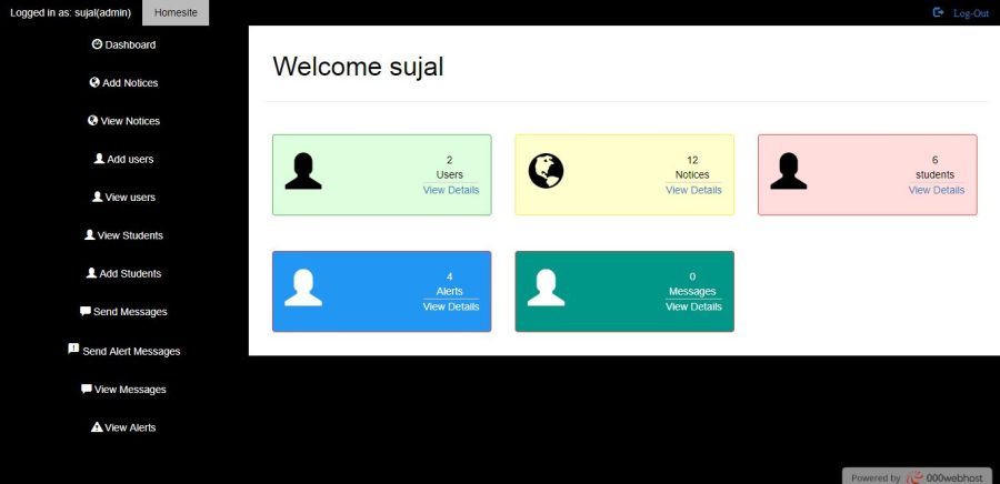 Online Notification System