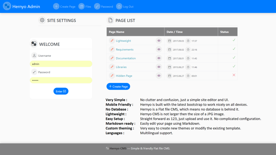 Hernyo CMS