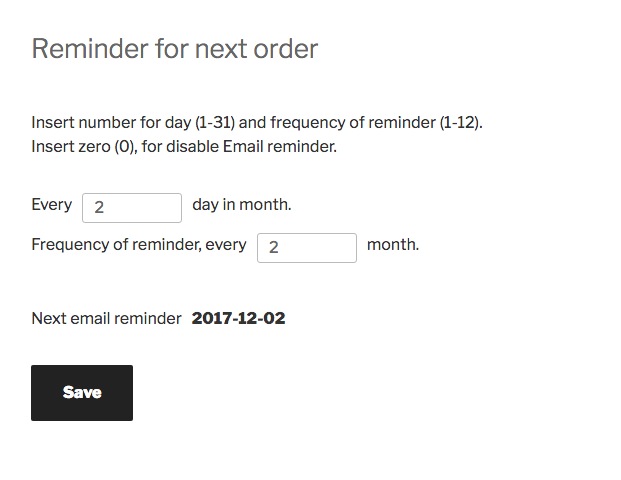 Page Reminder for WP