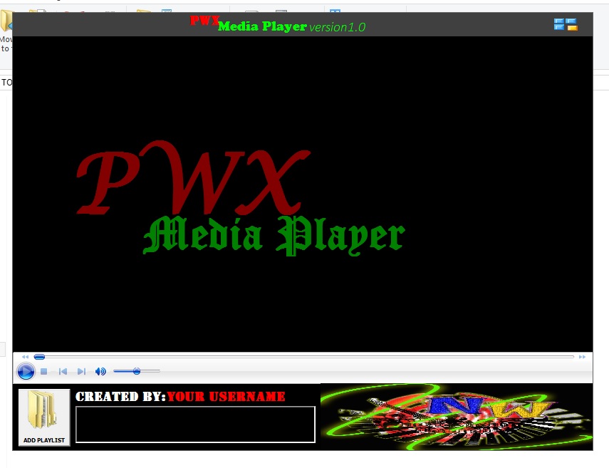 Visual Basic 6.0 - Personalise media player w/ animation effects!